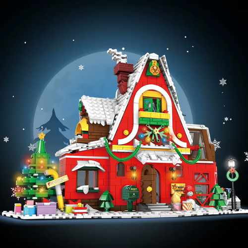 Christmas family house 1301pcs - christmas,