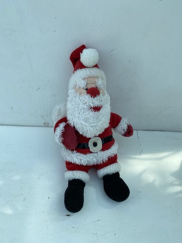 Small tescos santa soft toy - soft,