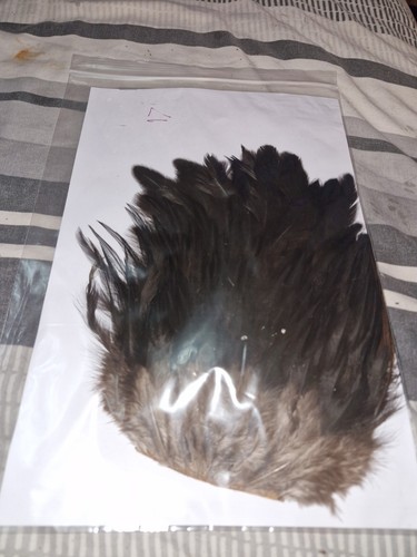Large saddle hen hackles - large, fly