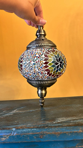 Moroccan mosaic glass - mosaic, globe