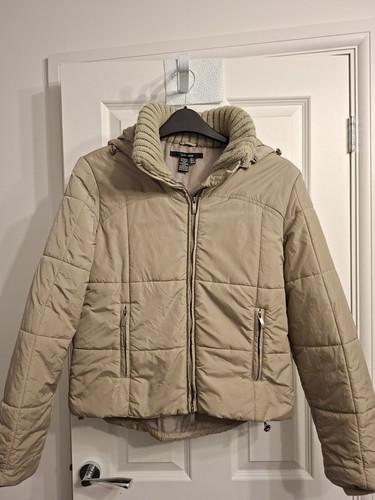 Zara padded coat puffer jacket - zara,