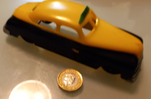 Hubley plastic taxi - hubley,