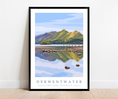 Derwentwater mountain lake - mountain,