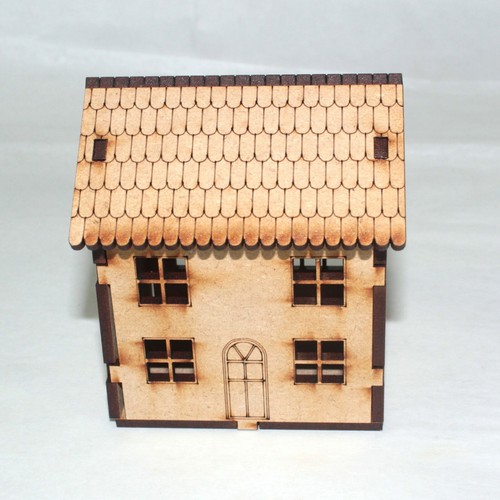 Model railway house building - railway,