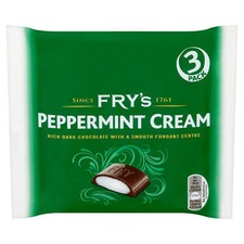 FRYS CHOCOLATE ORANGE PEPPERMINT CREAM & TURKISH DELIGHT 3 PACK 49g & 51g Bars
