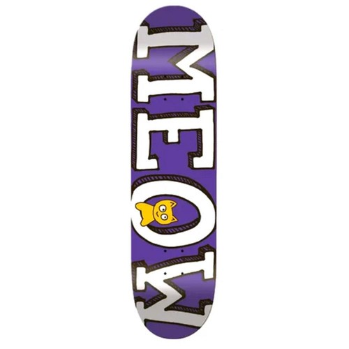 Meow logo skateboard deck - skateboard,