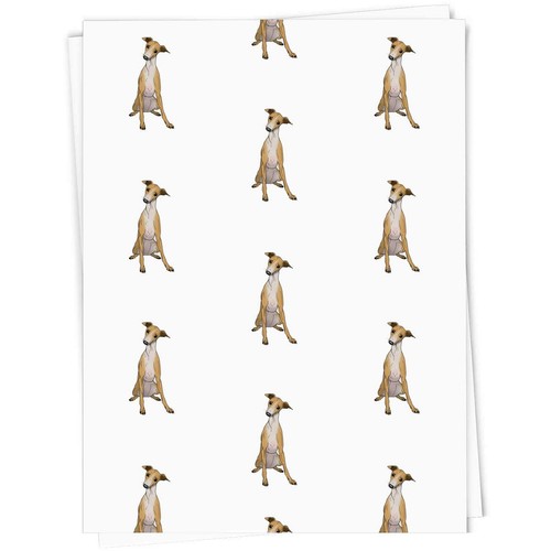 Italian greyhound gift wrap - 'italian,