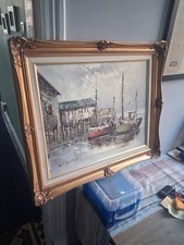 large Original Oil Painting of
