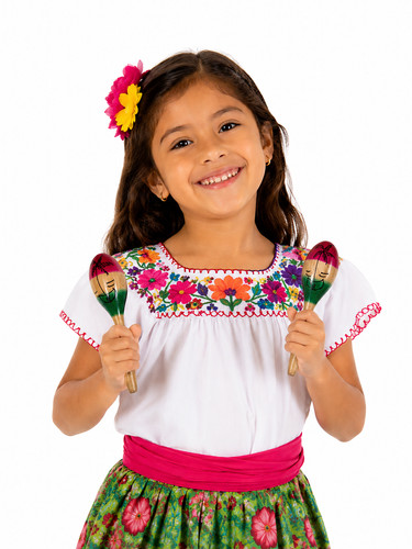 Pair mexican maracas - 6",