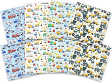 Excavator Fat Quarters Fabric