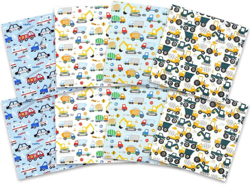 Excavator fat quarters fabric - fat,