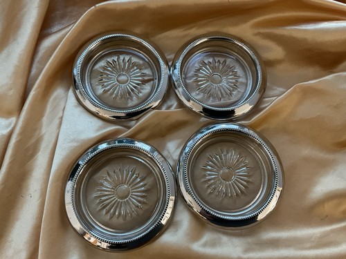 Vintage crystal and silver - crystal,
