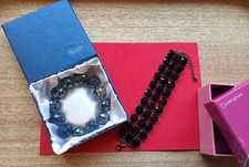 2 Bracelets- Smoky Blue
