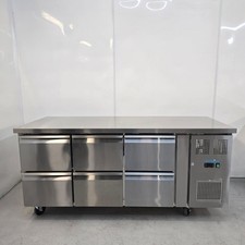 Counter Fridge 6Drawer