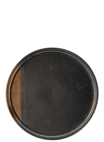Hedonism plate set black - black, &