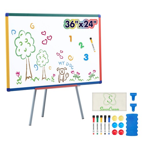 Dry erase board with - with, stand