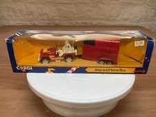 Corgi C5 Jeep and Horse Box
