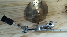 8” Stagg Brilliant  Splash Cymbal with Boom Arm to Clamp to any Stand