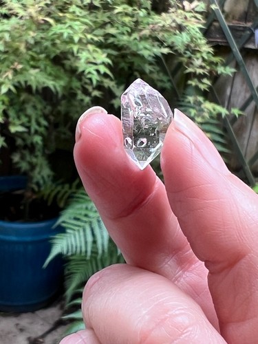 Herkimer diamond double water - diamond,