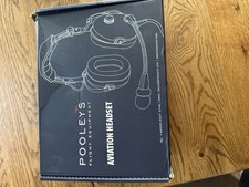 Pooleys Aviation Headset