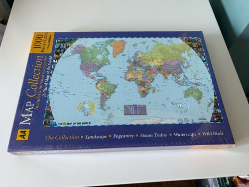 Map collection puzzle 1000 - map,