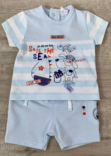 Baby boys sail the - sea, shorts