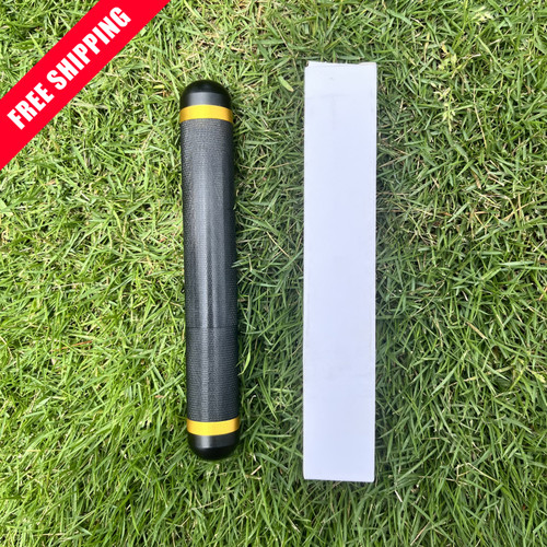 Black aluminum cigar tube - cigar,