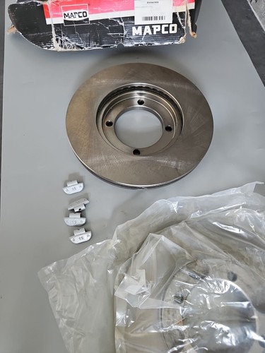 Mapco front brake disc - 2x,