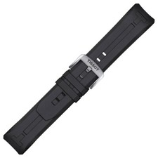 Black rubber strap Tissot