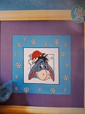 Small Cross Stitch Kit & Chart from Magazine  - Eeyore