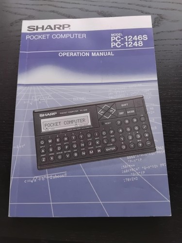 Sharp pocket computer - pocket, model
