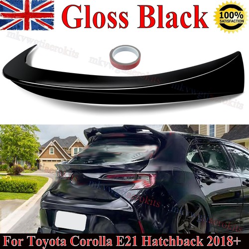 Black rear mid boot - boot, spoiler