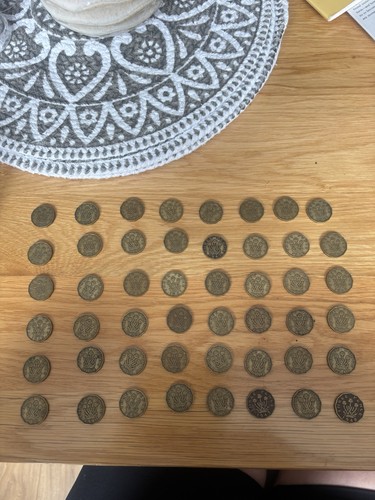 Three pence coins 1937 1952 - pence, 1937-1952
