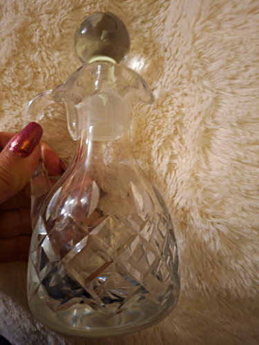 Vintage cut glass crystal - cut, or