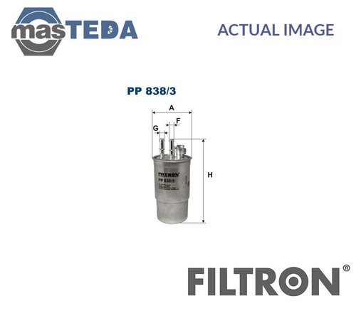 838 engine fuel filter - pp, 838/3