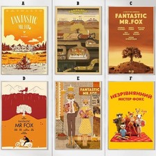 Fantastic Mr. Fox Movie Posters Prints - Movie Fans Collection - Room Decor