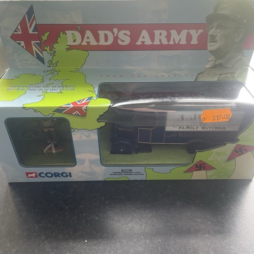 Corgi dads army - corgi, jones