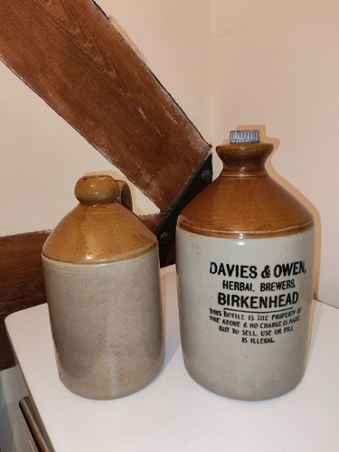 Victorian davies owen flagon - owen,