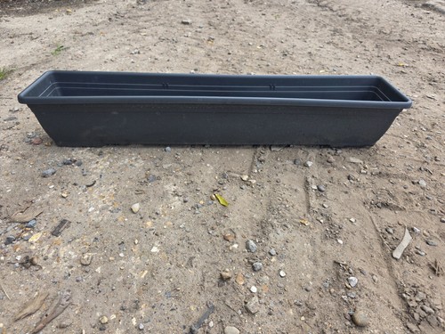 Black plastic rectangular - black,