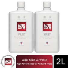Autoglym Super Resin Polish High Perfomance Car Polish 2 Litre Bundle