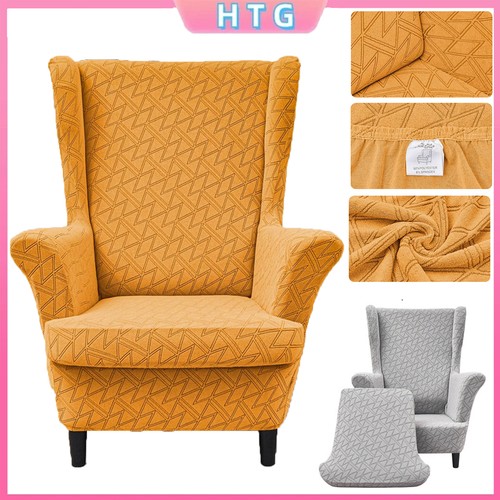 Wingback chair covers pieces - chair, 2