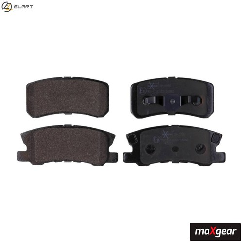 Brake pad set - set, disc