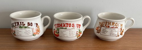 Vintage ceramic soup - vintage,