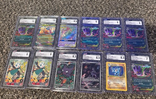 Cgc pokemon mixed lot slabs - 12,