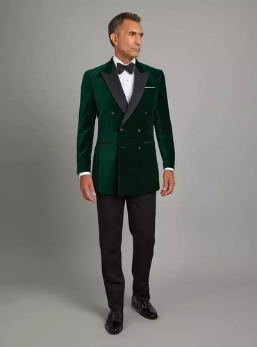Elvis men green velvet - men's,