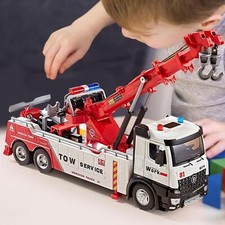 1/24 Crane Truck Toy Holiday