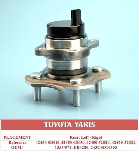 Rear wheel bearing kit - wheel,