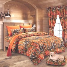12 pc ORANGE CAMO SET KING
