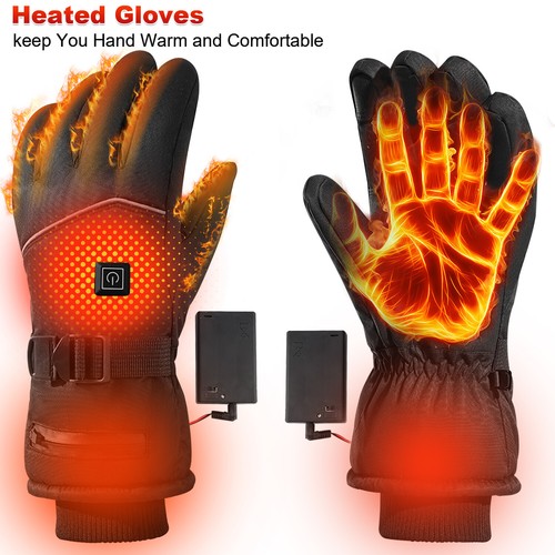 Electric heated gloves - heated,