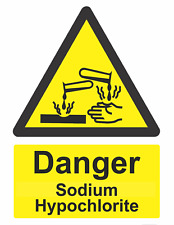 Danger Sodium Hypochlorite